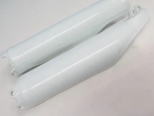 2009-2016 Honda CRF450R, 2014-2017 CRF250R UFO White Lower Fork Guards / Covers