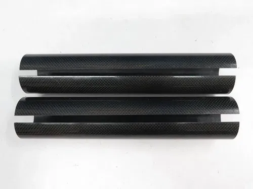 Carbon Fiber Fork Covers / Guards for 48mm Dirt Bike Forks KTM Honda Yamaha etc
