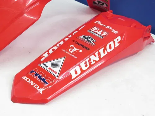 2021-2024 Honda CRF450R OEM Red Plastics Kit 2022-2024 CRF250R Stock Fenders