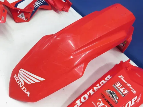 2021-2024 Honda CRF450R OEM Red Plastics Kit 2022-2024 CRF250R Stock Fenders