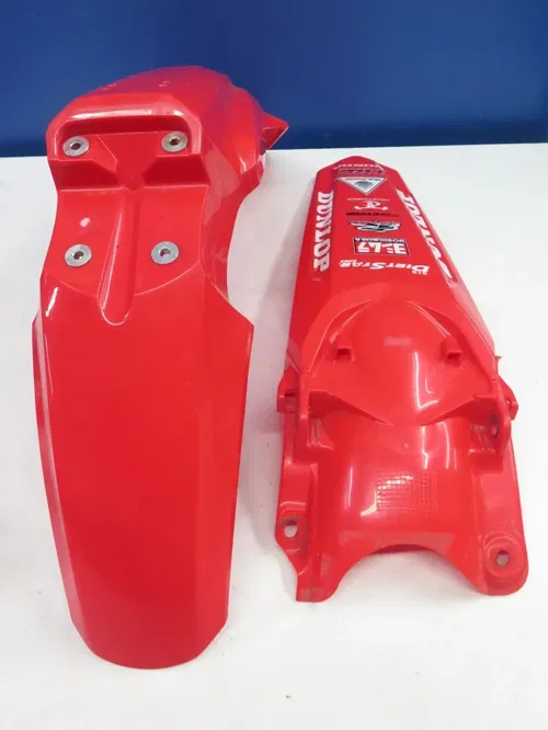 2021-2024 Honda CRF450R OEM Red Plastics Kit 2022-2024 CRF250R Stock Fenders