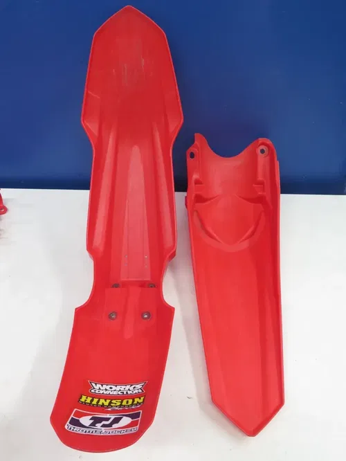 2021-2024 Honda CRF450R OEM Red Plastics Kit 2022-2024 CRF250R Stock Fenders
