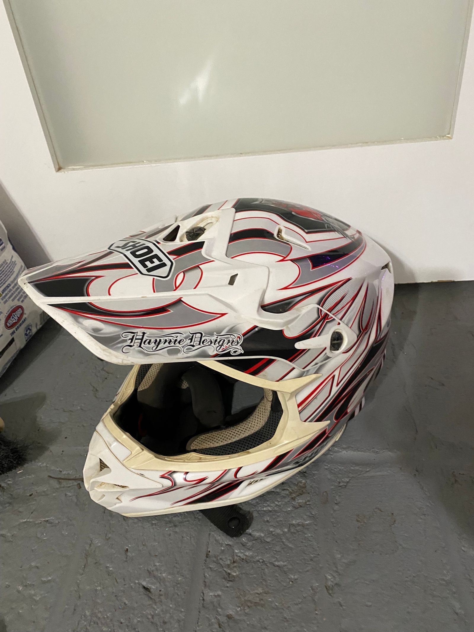 Dead Stock 新品 箱付 SHOEI D-3 WHITE 60cm | SPEED ADDICT