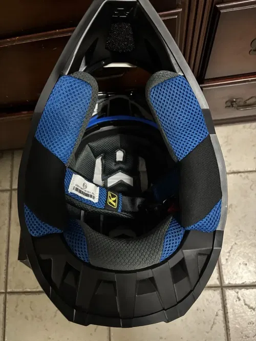 Klim F5 Blue Large L Dirtbike Helmet
