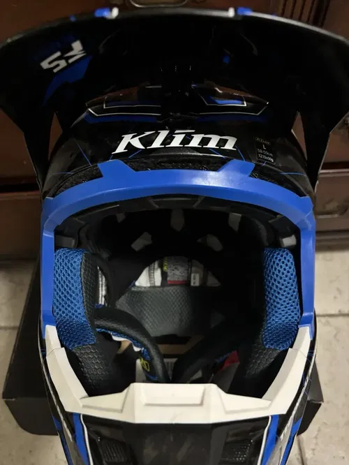 Klim F5 Blue Large L Dirtbike Helmet
