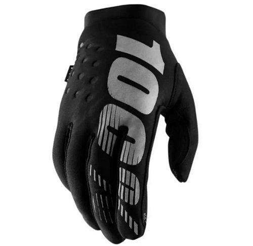 100% Brisker Cold Weather Riding
Glove Black Size Large 