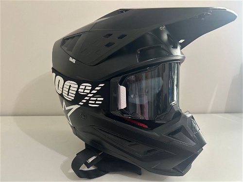 Alpinestars Sm5 Helmet With 100% Armega Goggles

