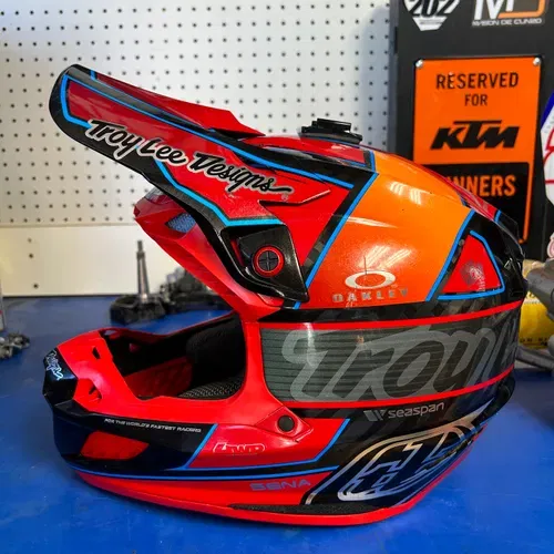 Troy Lee SE5 Carbon Helmet size large 
