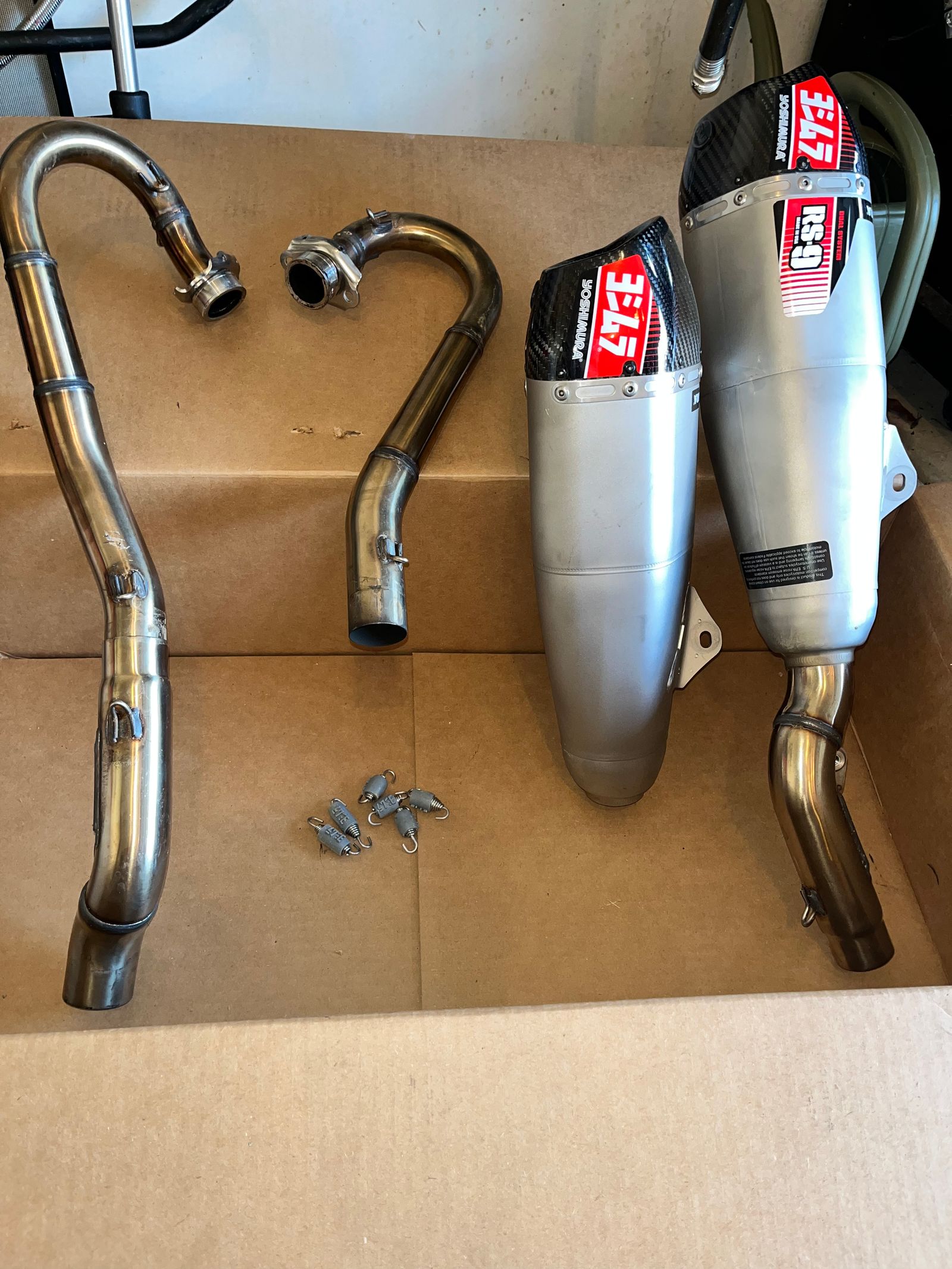 Yoshimura dual exhaust crf250r hot sale