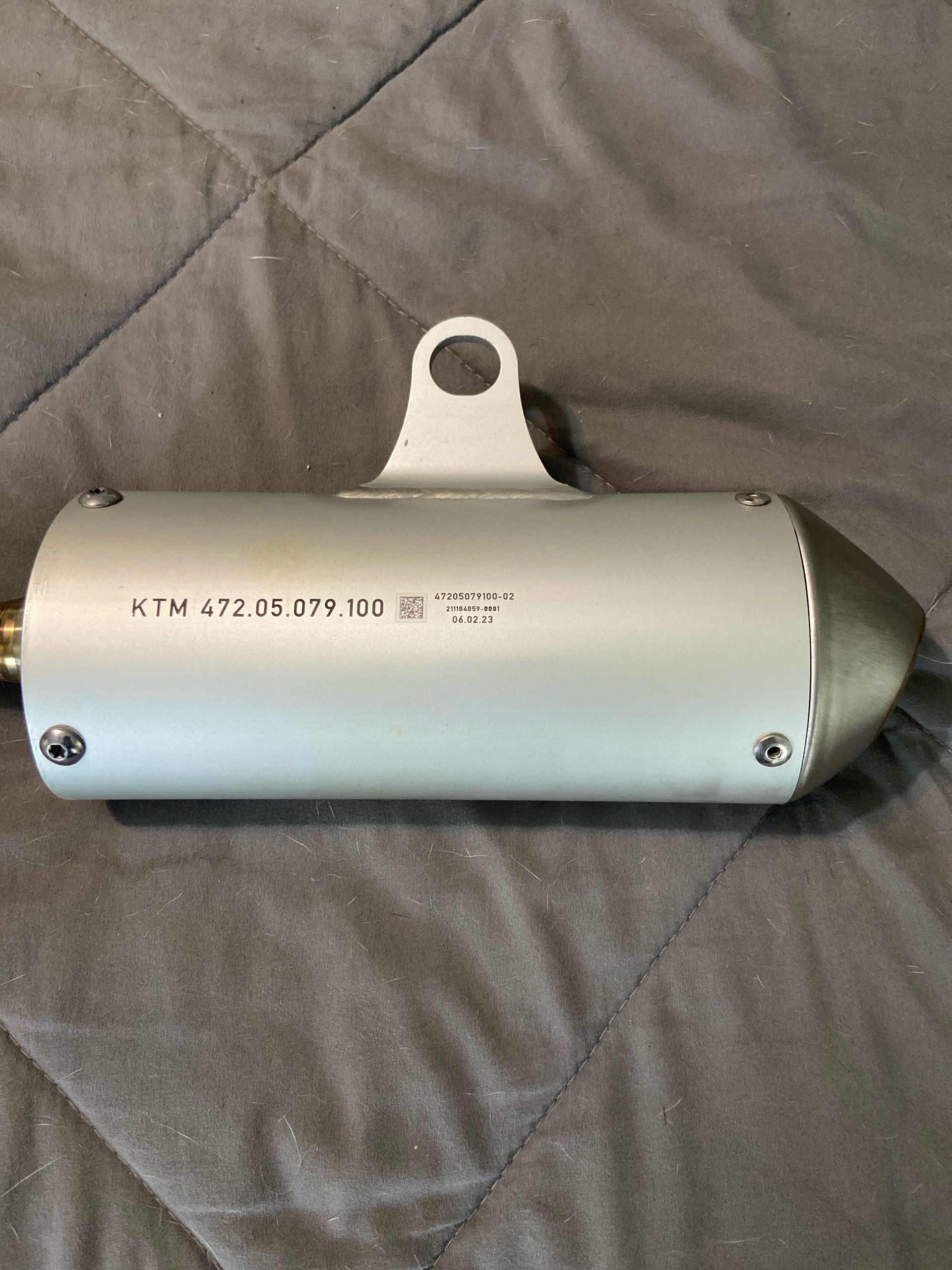 2018-2024 KTM/HUSKY/GASGAS 85CC SILENCER "BRAND NEW" Never Used