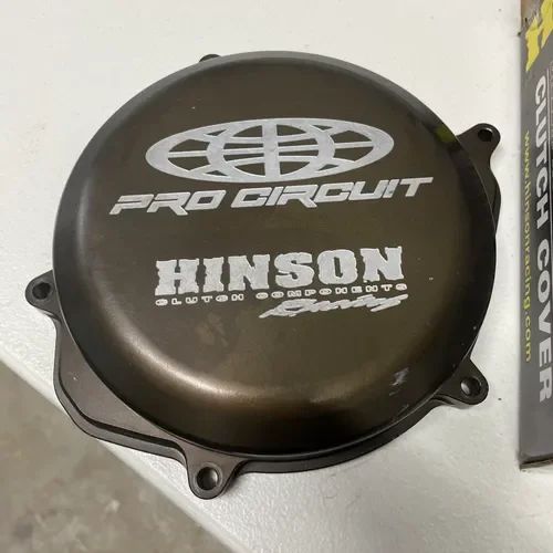 Hinson Clutch Cover With Pro Circuit Branding 2009-2012 Honda Crf450r