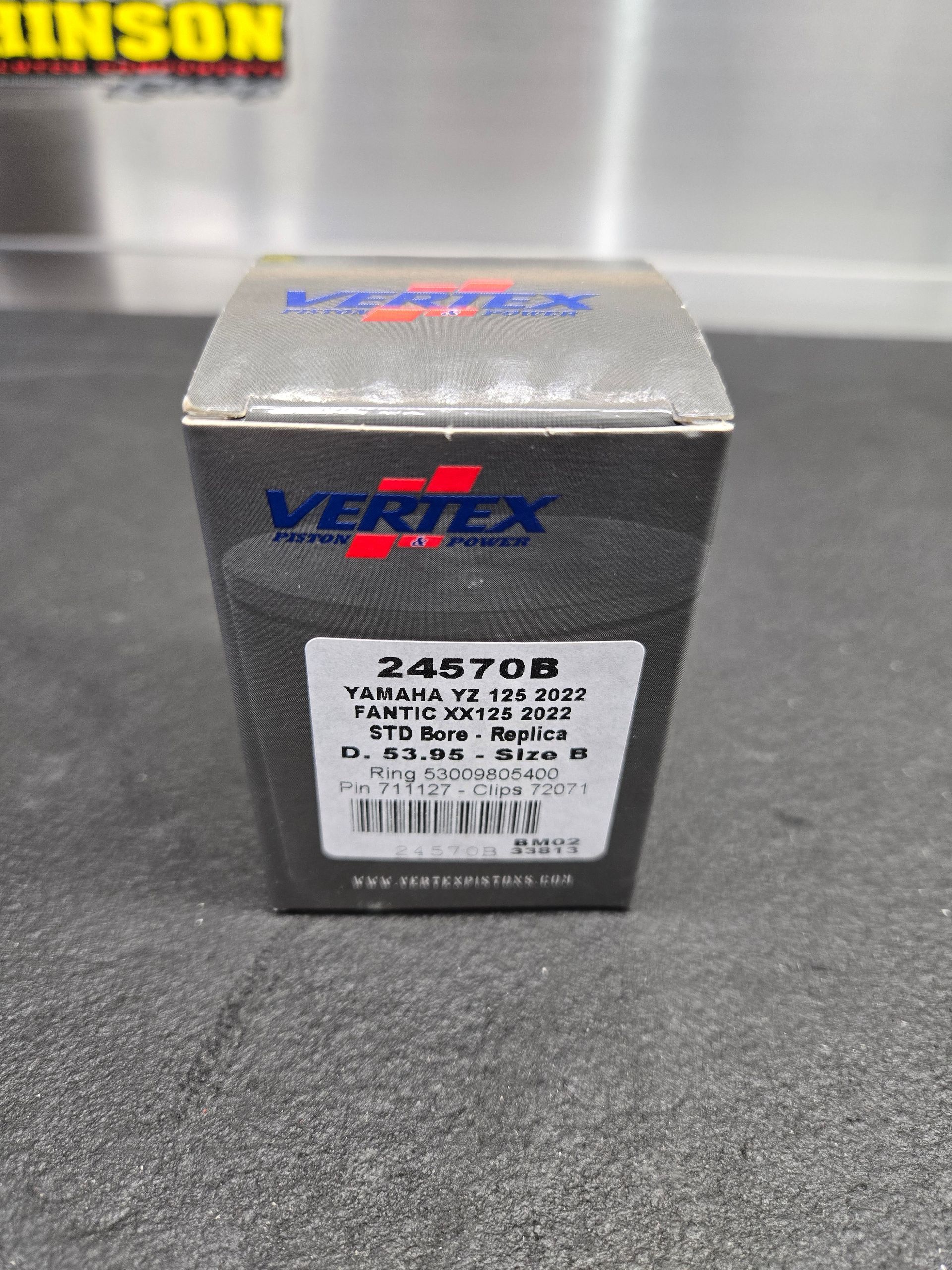 Vertex 24570B Piston Kit for Yamaha Yz125 2022 +