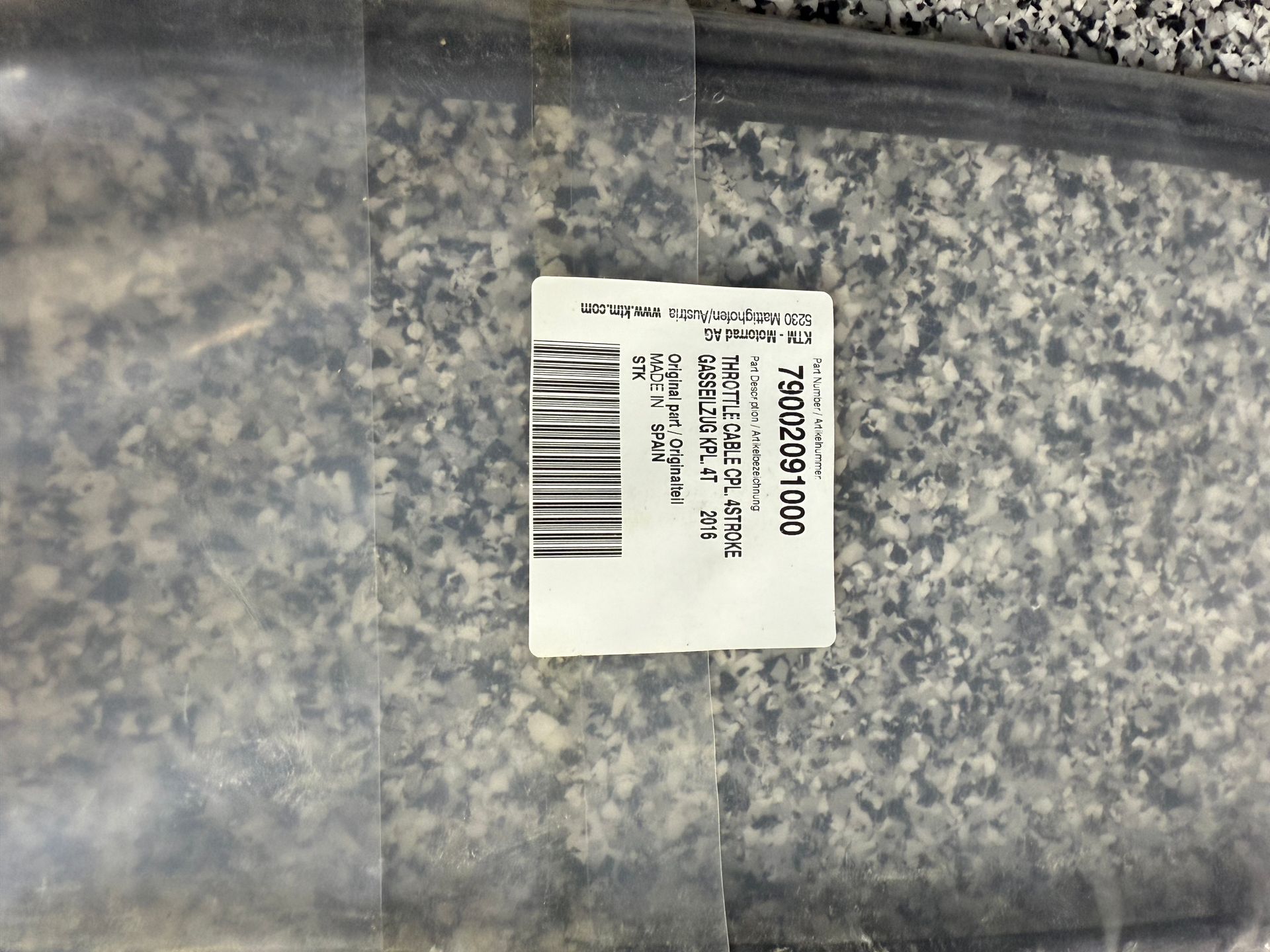 KTM OEM THROTTLE CABLE CPL. 4STROKE