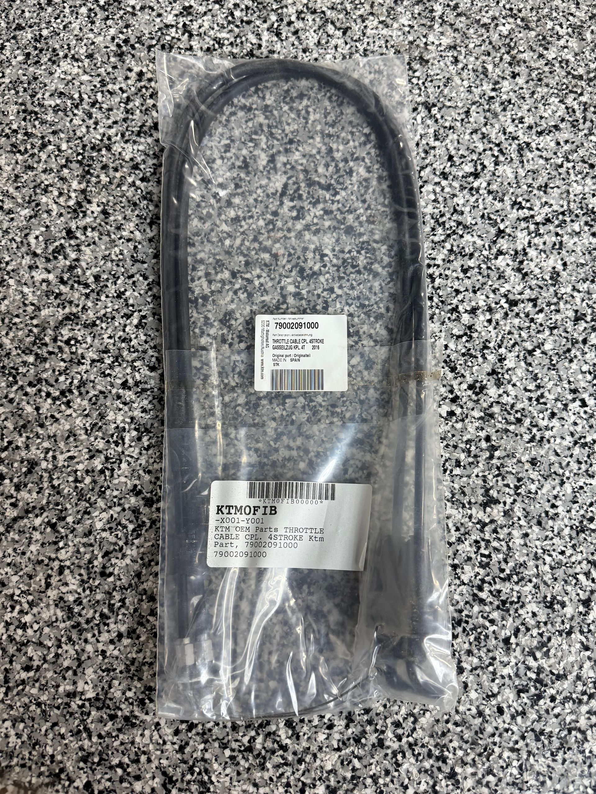 KTM OEM THROTTLE CABLE CPL. 4STROKE