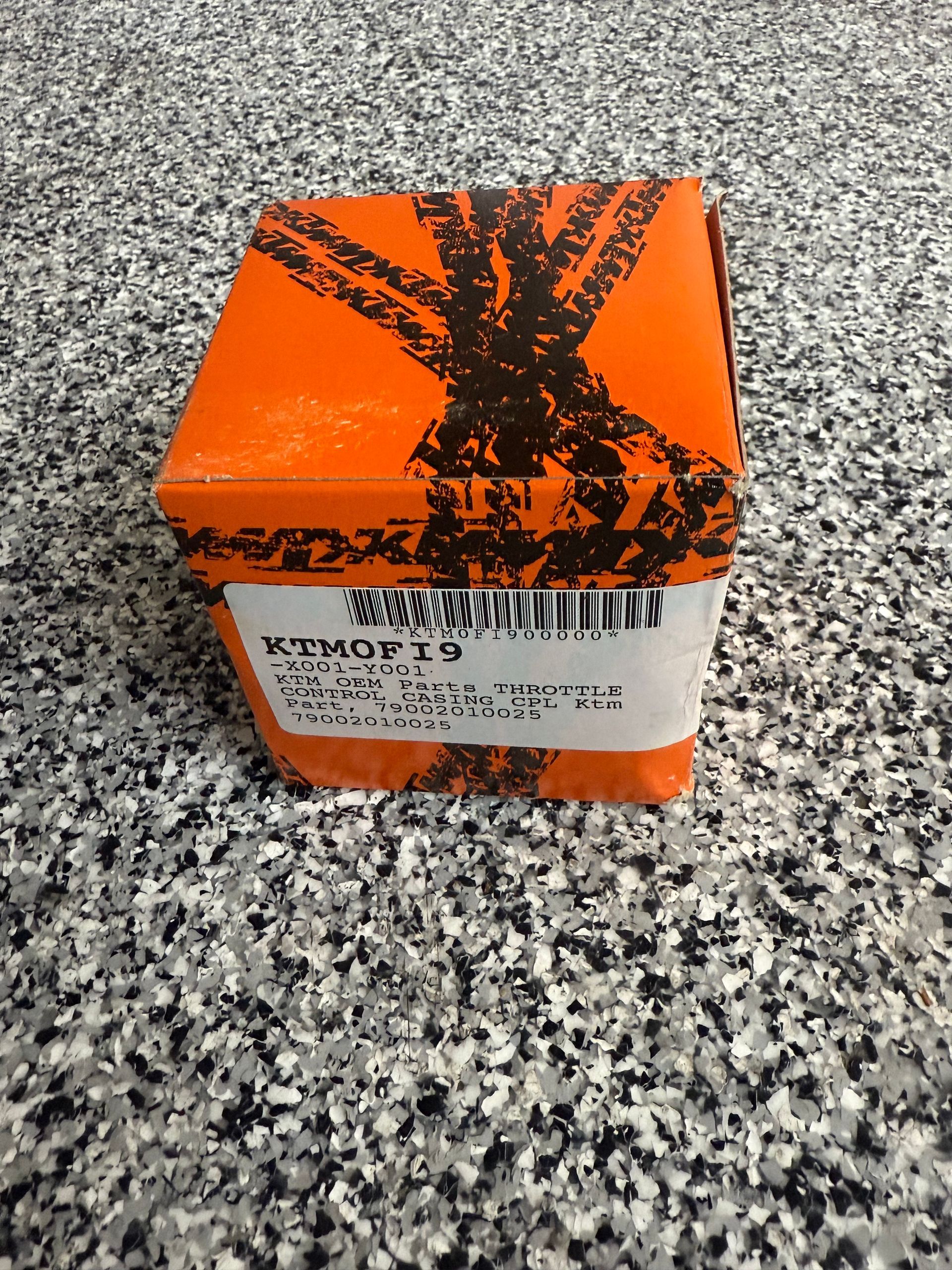 KTM OEM Throttle control casing cpl.