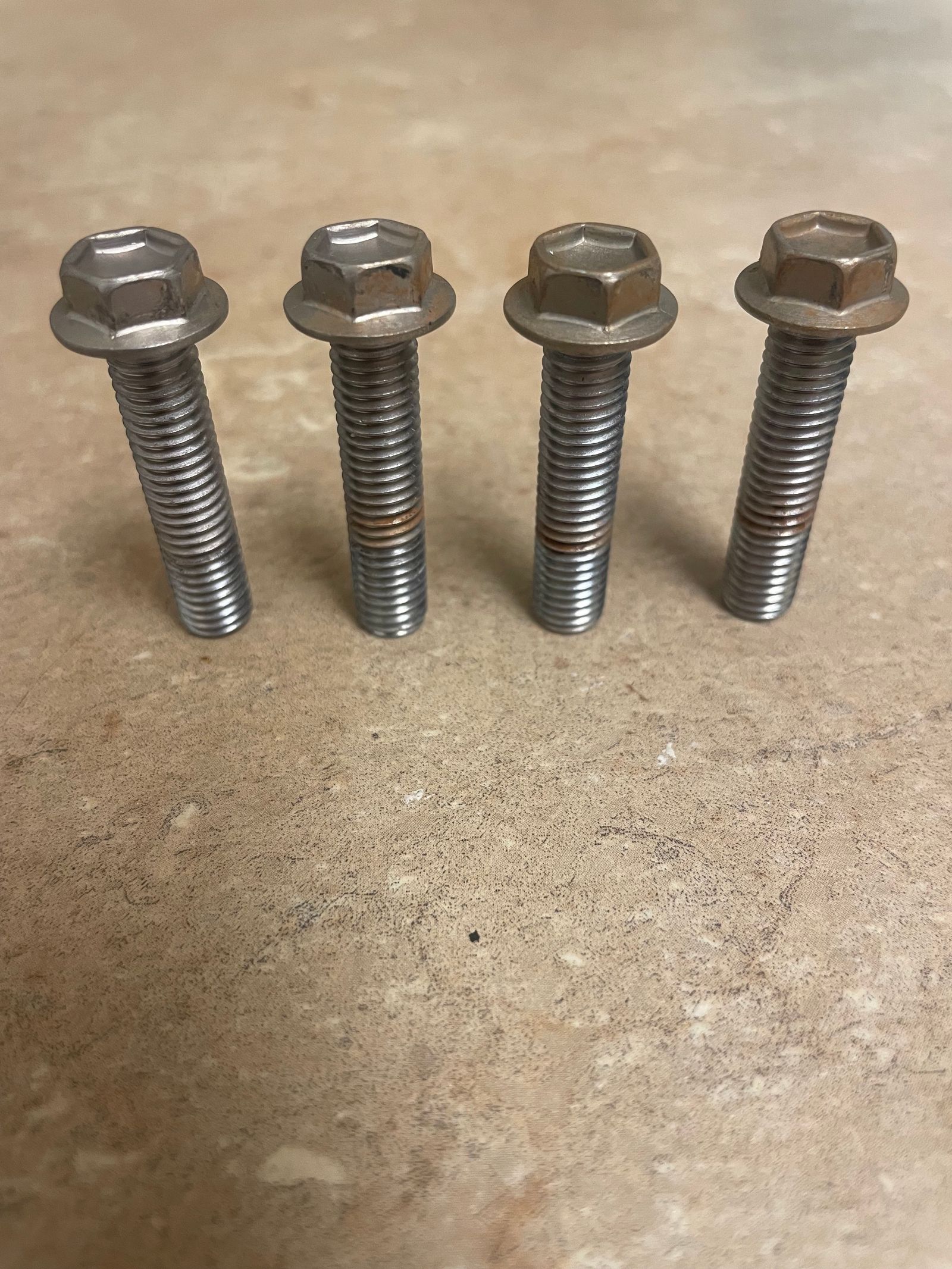 YAMAHA 95E34-08035-00 LOWER FRONT AXLE PINCH BOLT 4PCS SCREW