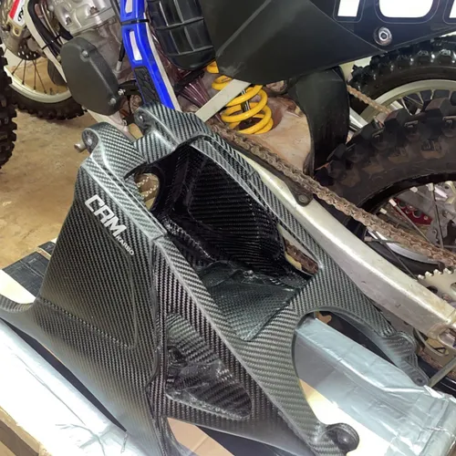 CRM COMPOSITE CARBON FIBER SUBFRAME AIRBOX YAMAHA YZ125 YZ250 2005-2021