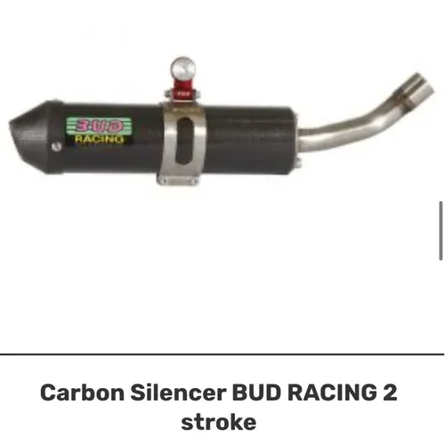 Buds Racing Carbon  Exhaust For Ktm 85 Etc 