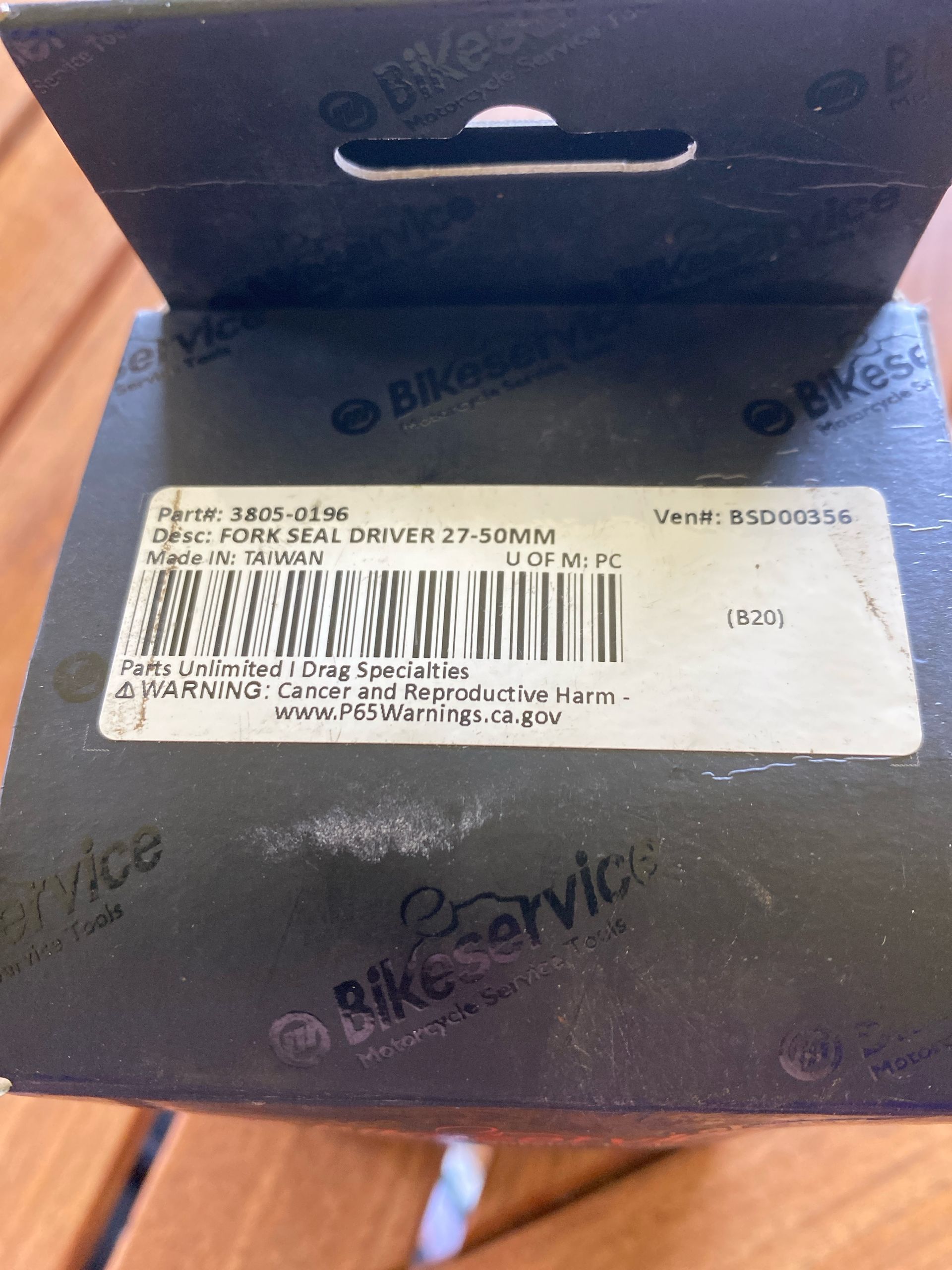 Fork Seal Driver With 48mm Fork Cap Tool