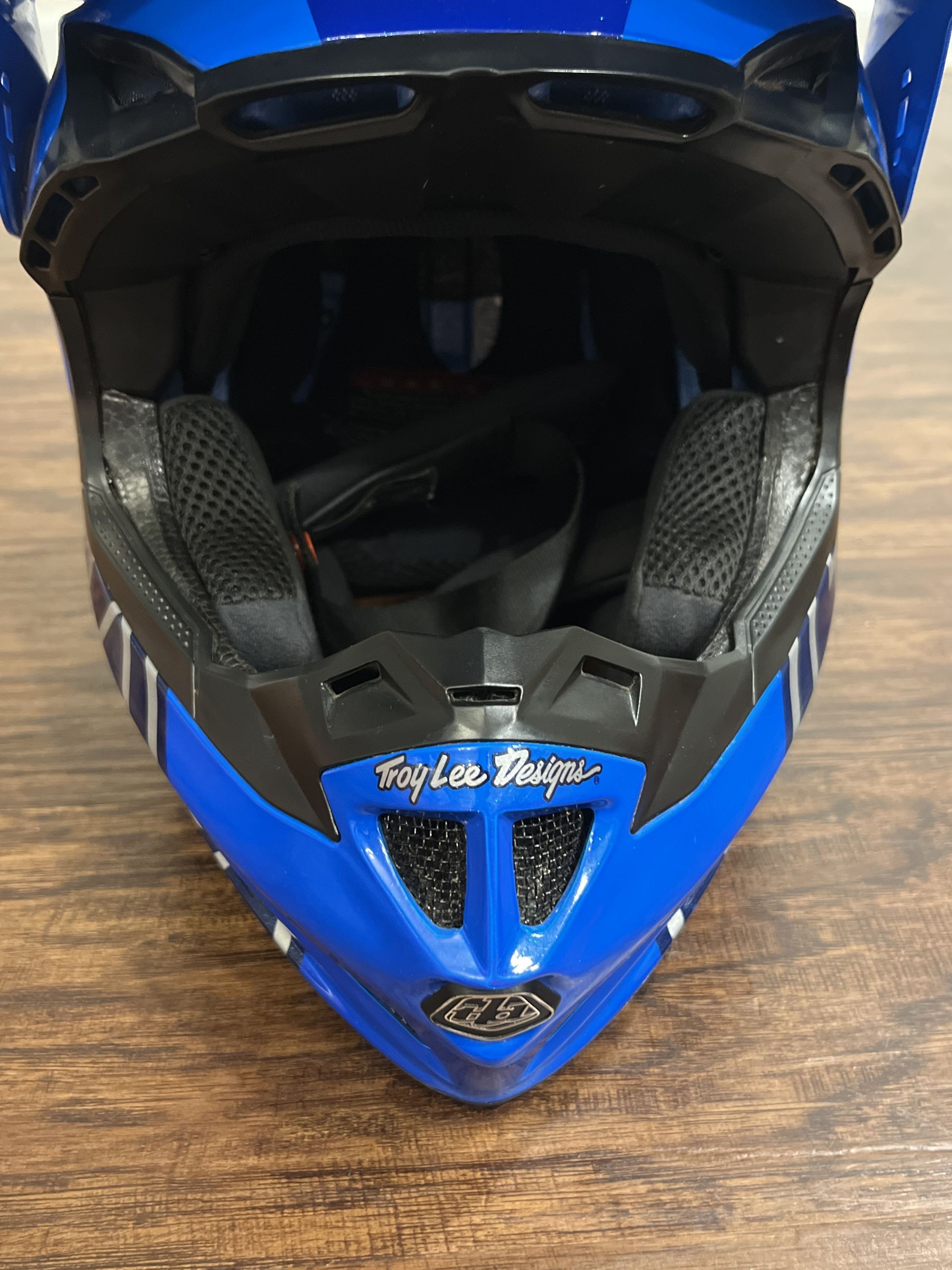 Troy Lee Designs GP Helmet Nova Blue - Youth Medium 