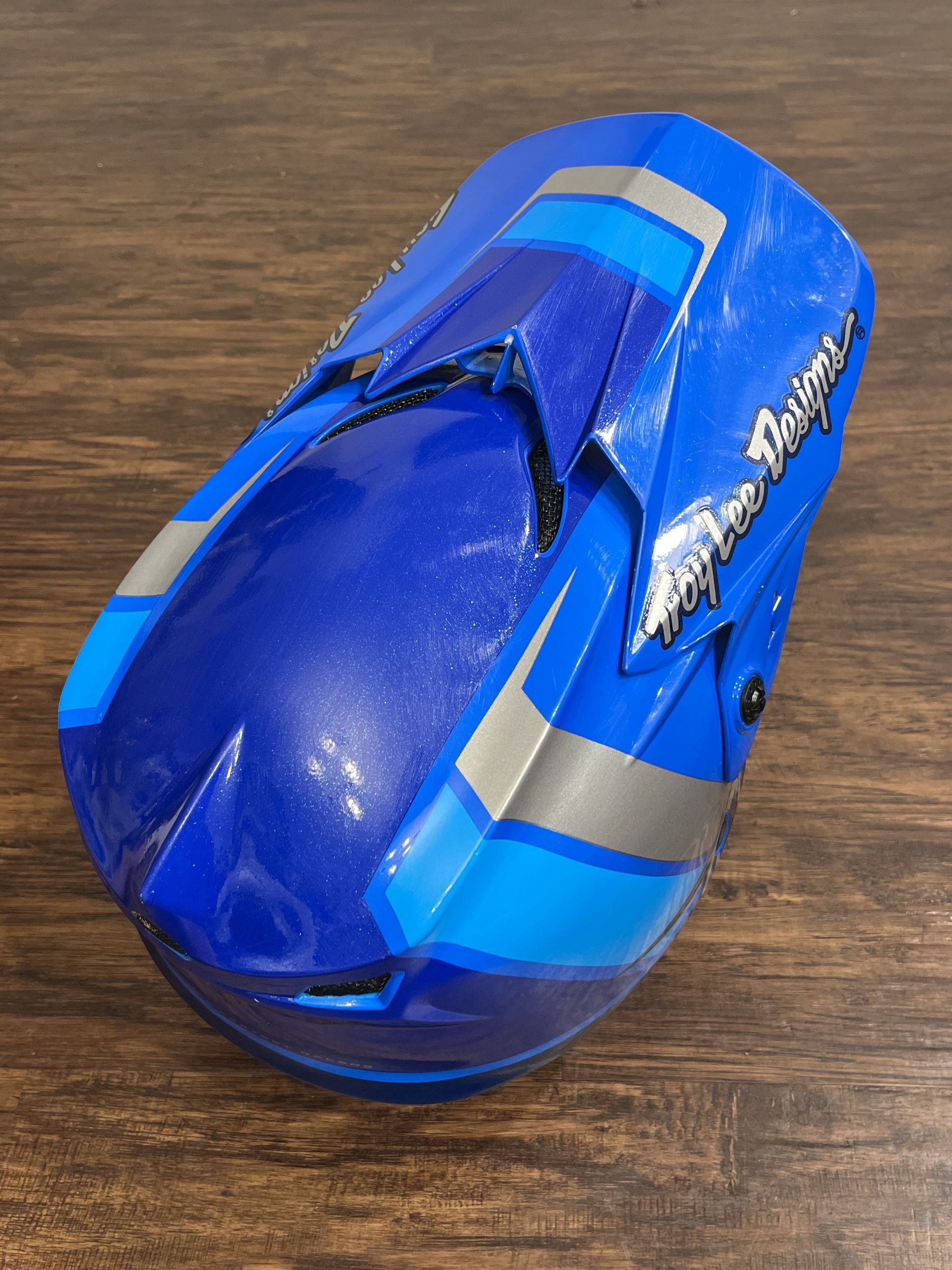 Troy Lee Designs GP Helmet Nova Blue - Youth Medium 