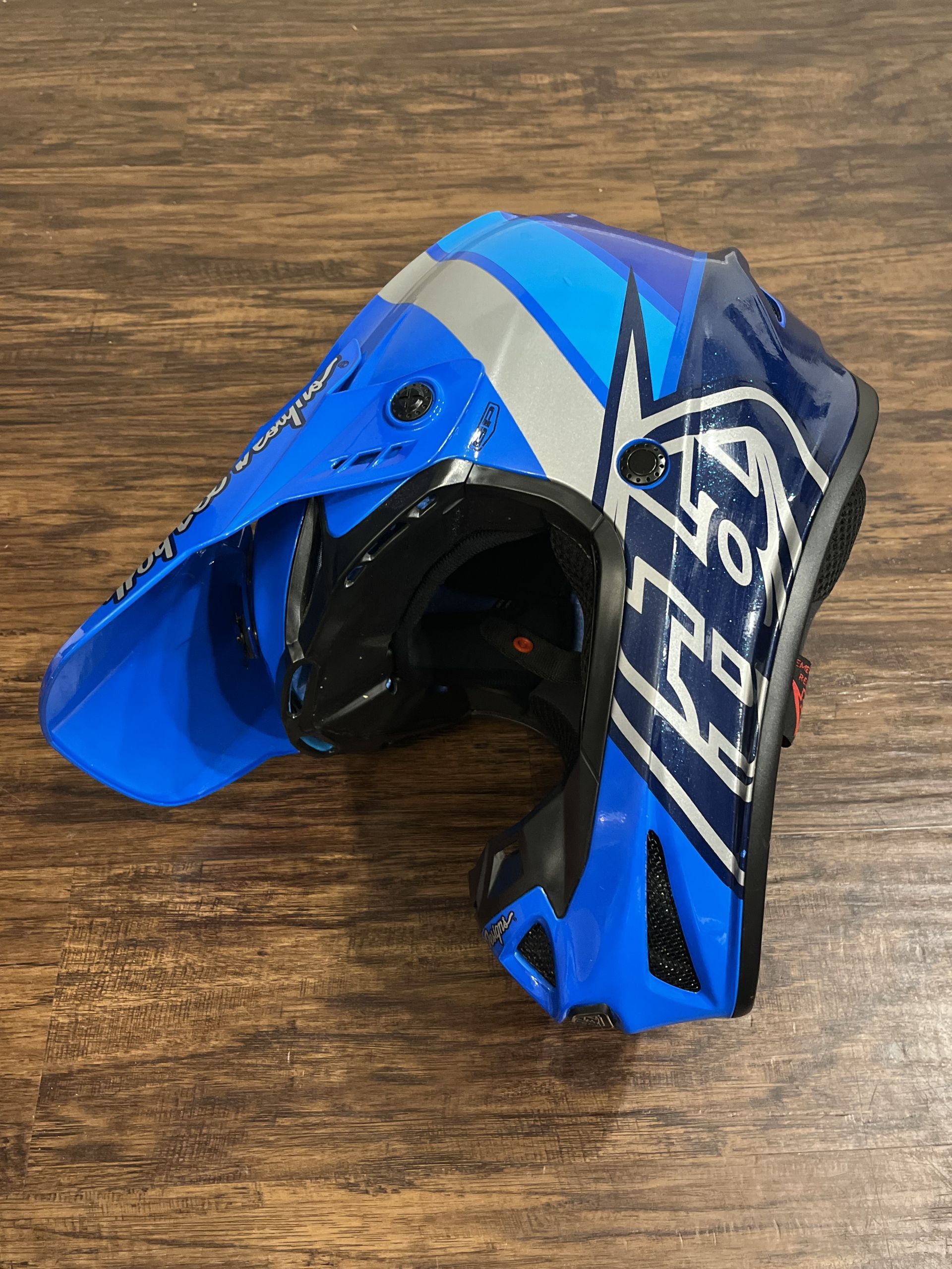 Troy Lee Designs GP Helmet Nova Blue - Youth Medium 