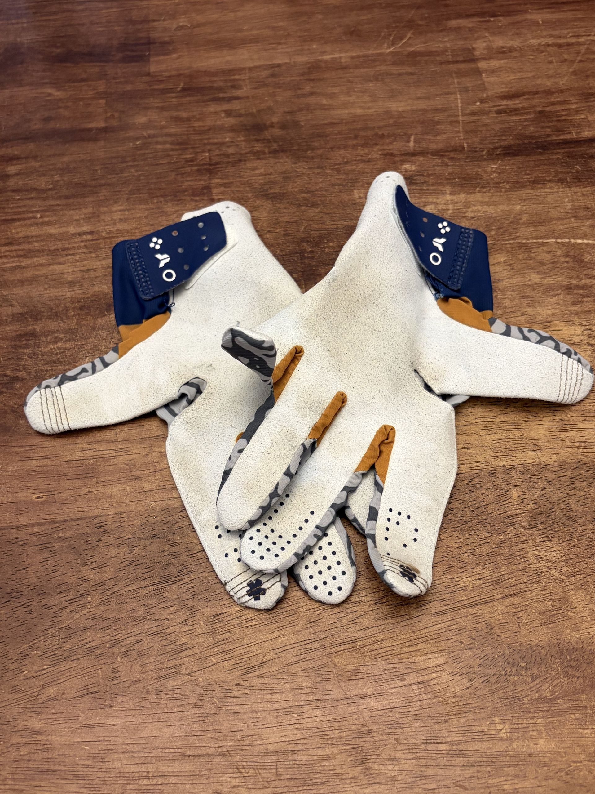 Thor Sportmode Bravo Gloves - Navy/Copper - Small