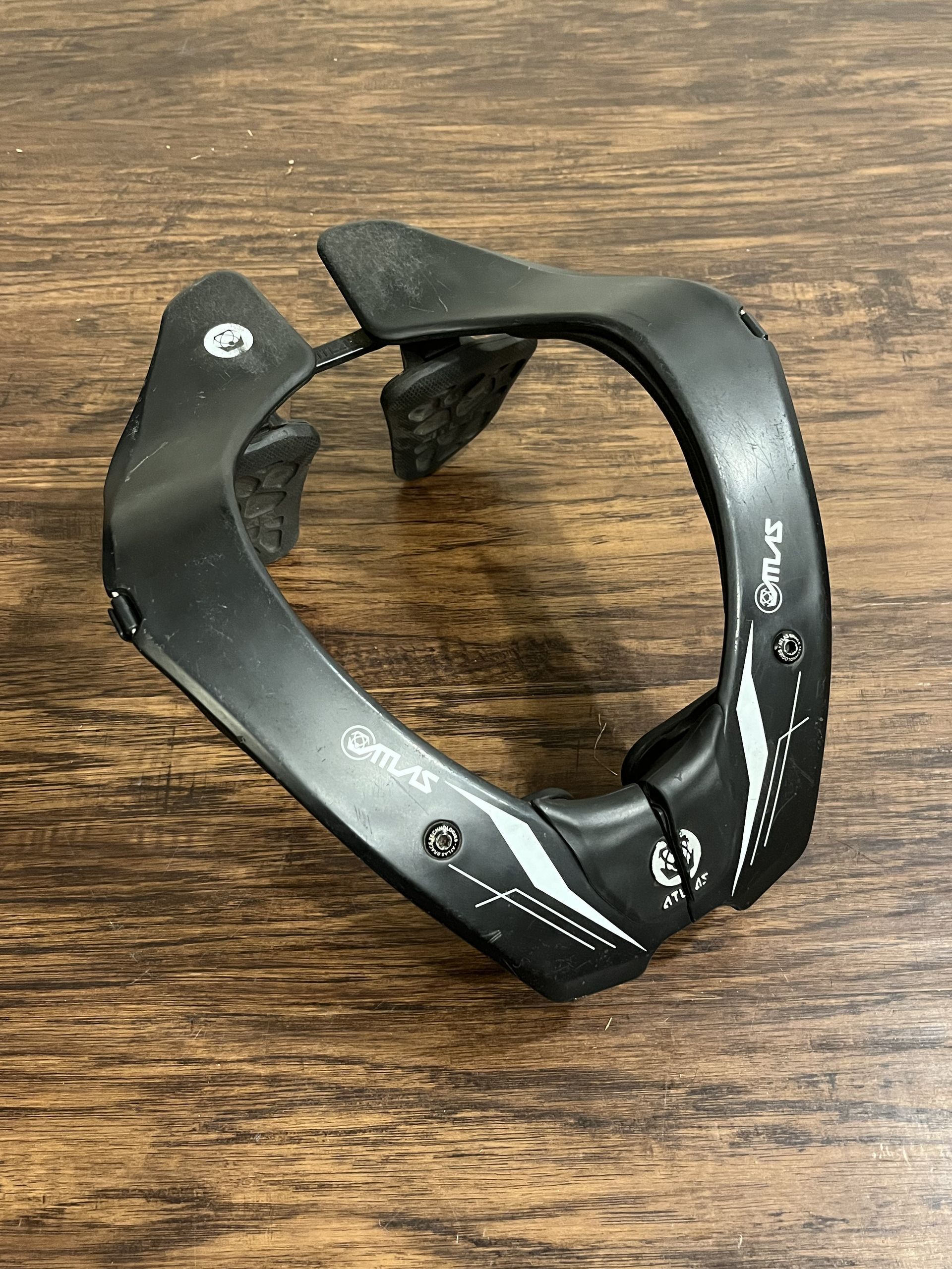 Atlas Air Nightshift Neck Brace Black- Medium 