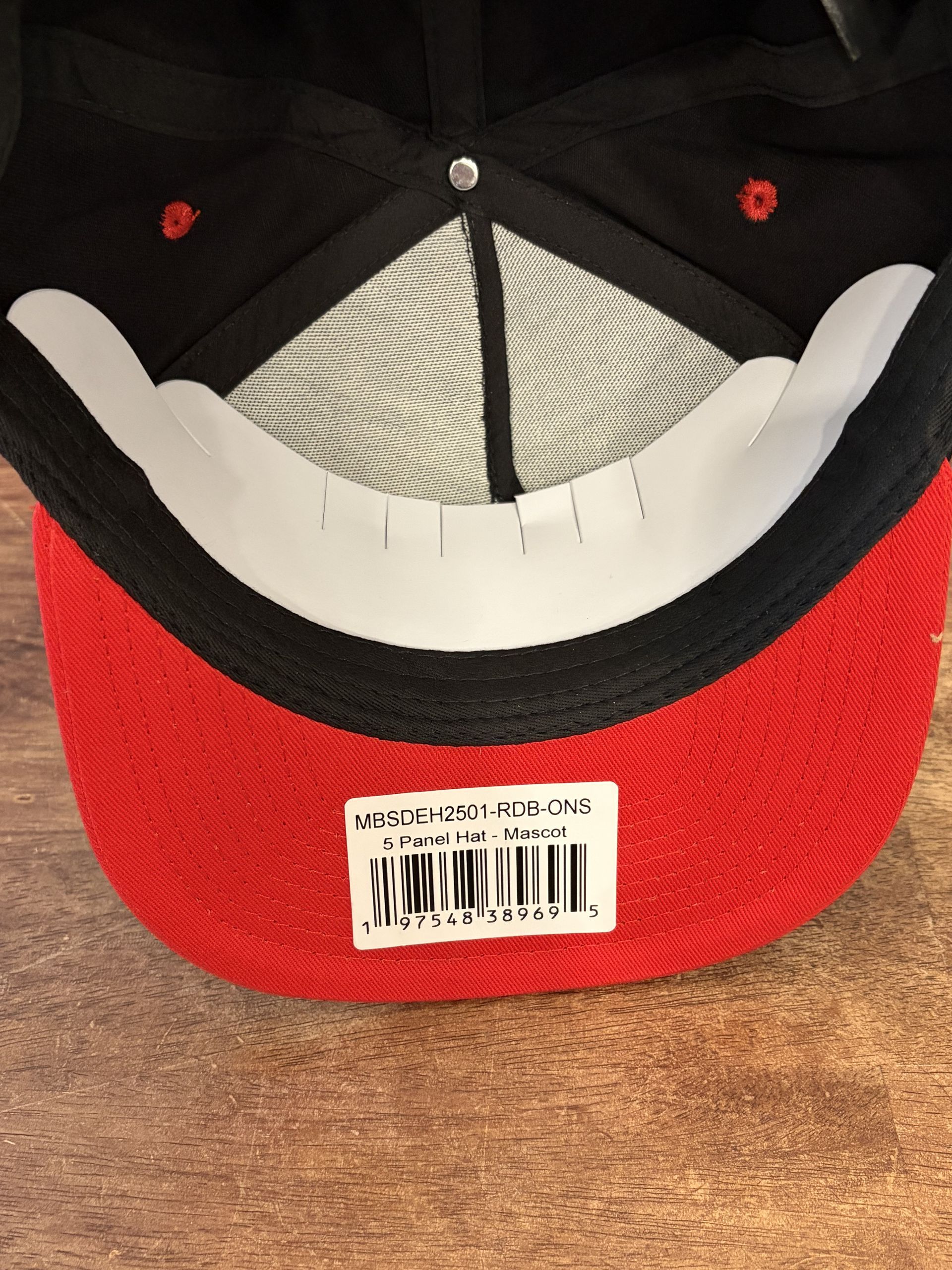 NEW ETHIKA "Mascot" Snapback Trucker Hat - Bulldog Red / White / Black ONE SIZE