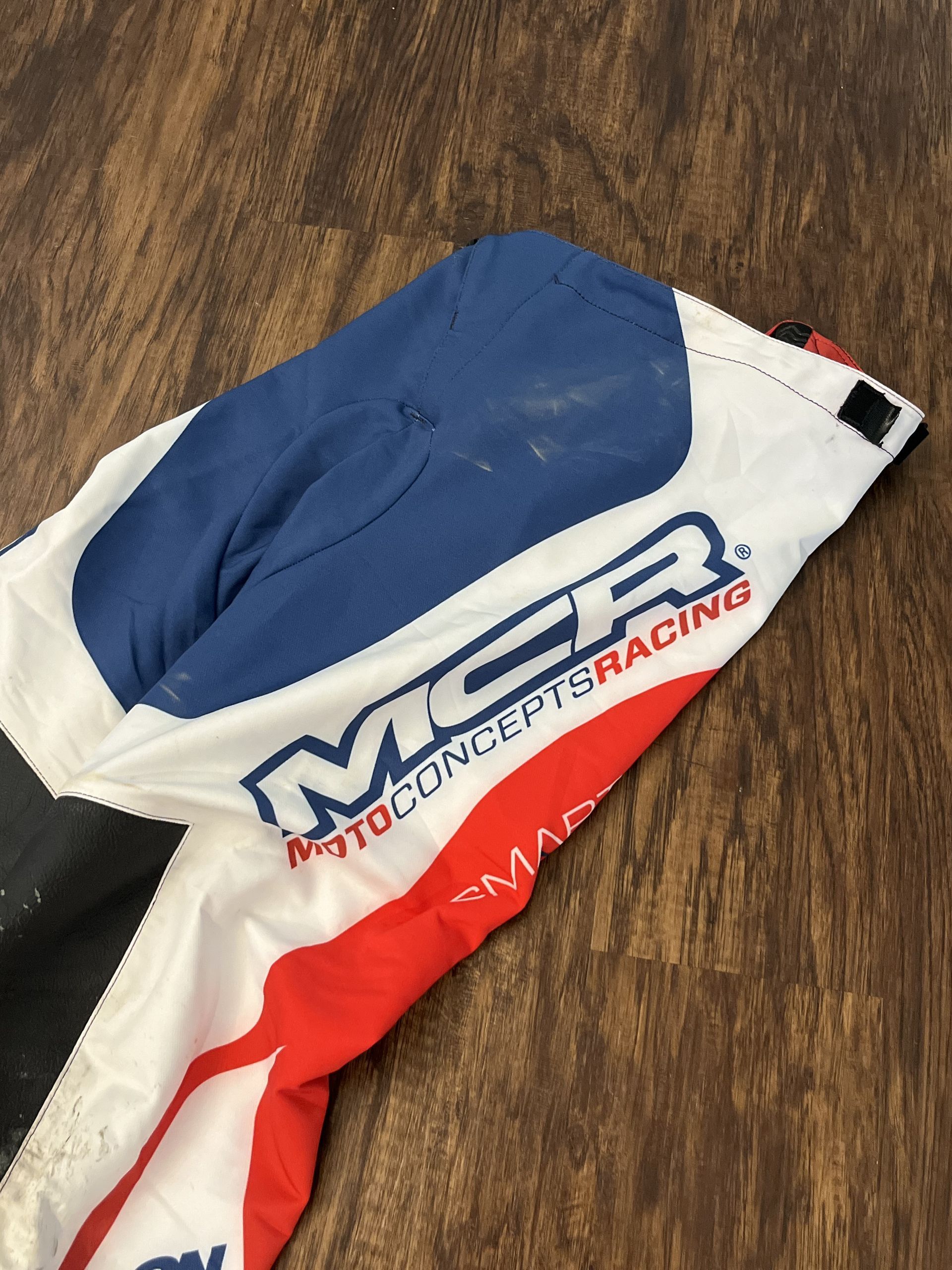 Canvas MCR Honda Racing Pants - CARSON MUMFORD RACE USED