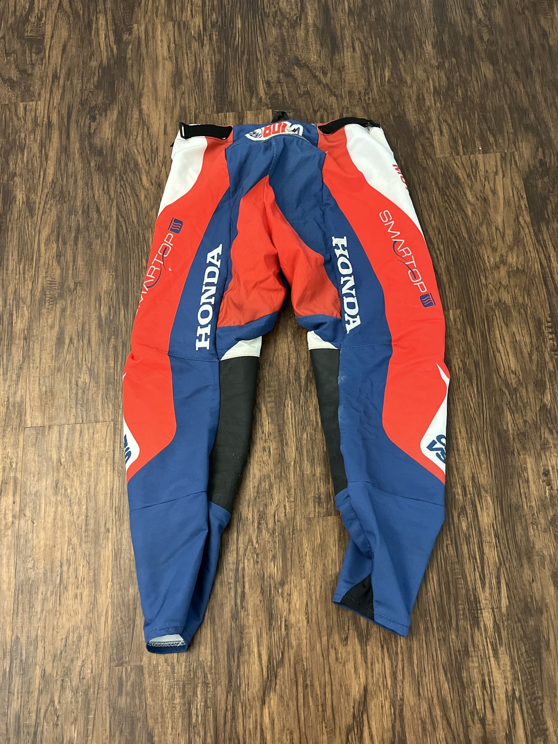Canvas MCR Honda Racing Pants - CARSON MUMFORD RACE USED
