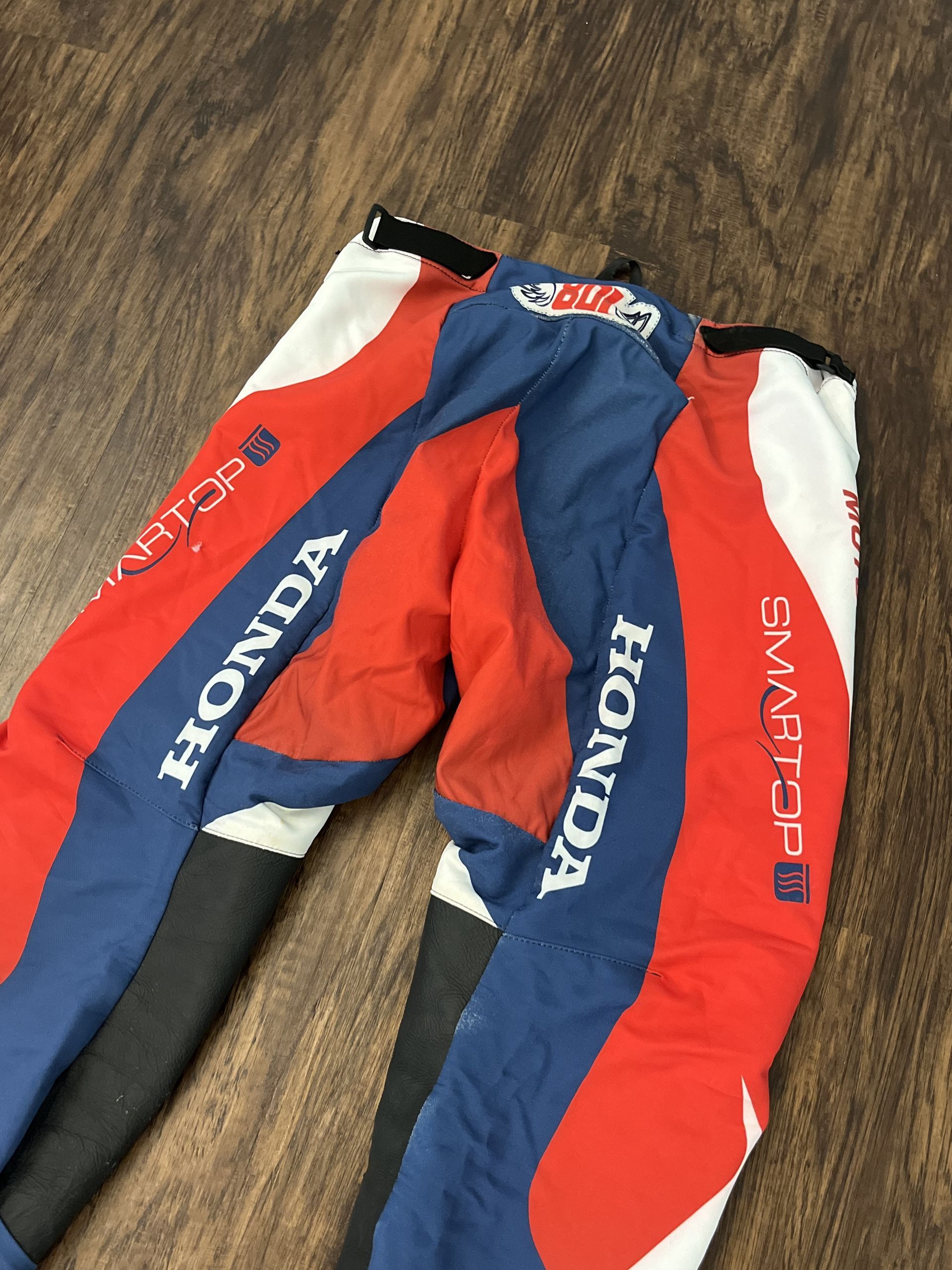 Canvas MCR Honda Racing Pants - CARSON MUMFORD RACE USED