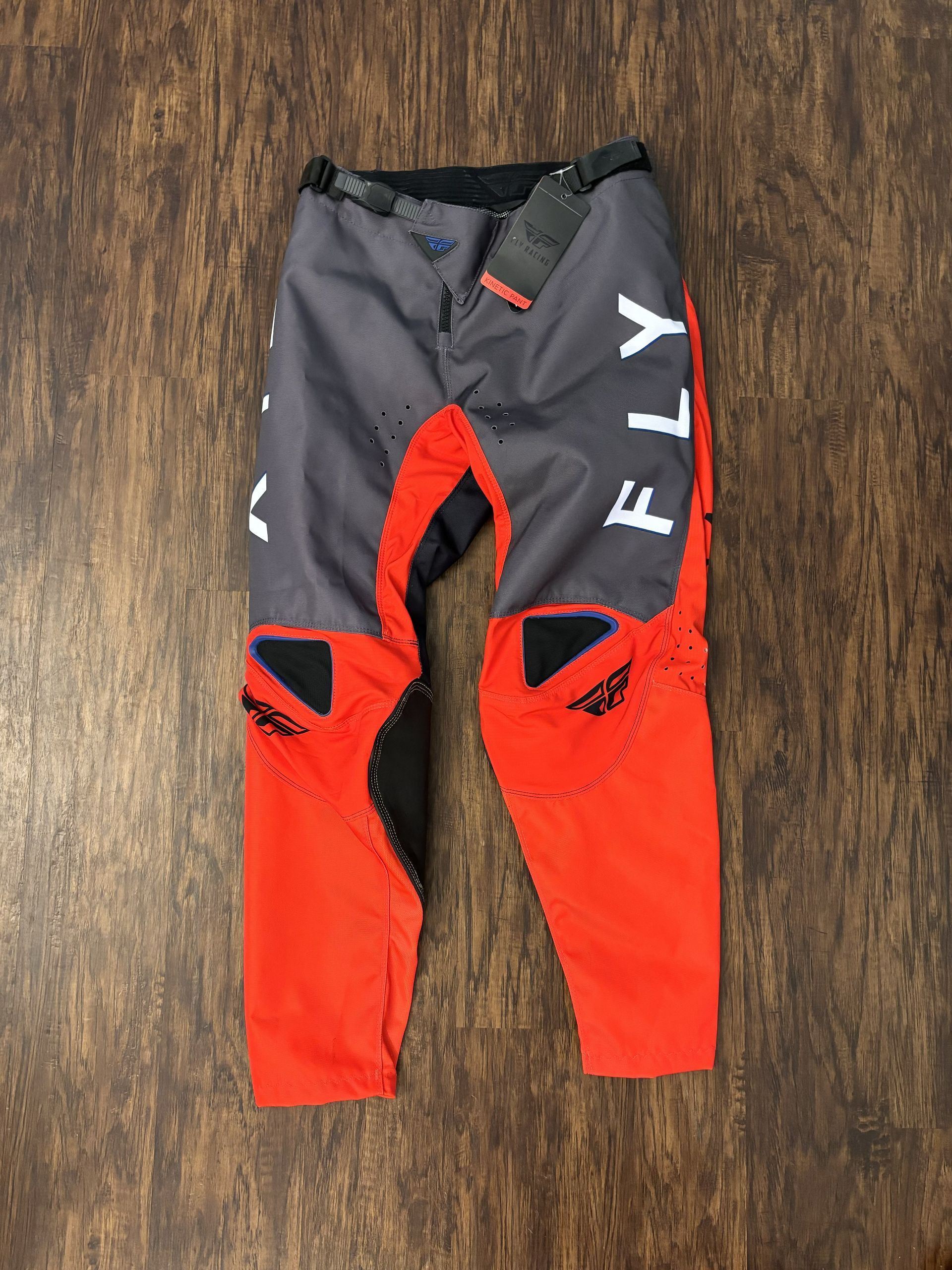 NEW Fly Racing Kinetic Core Pants - Red / Grey - SIZE 32