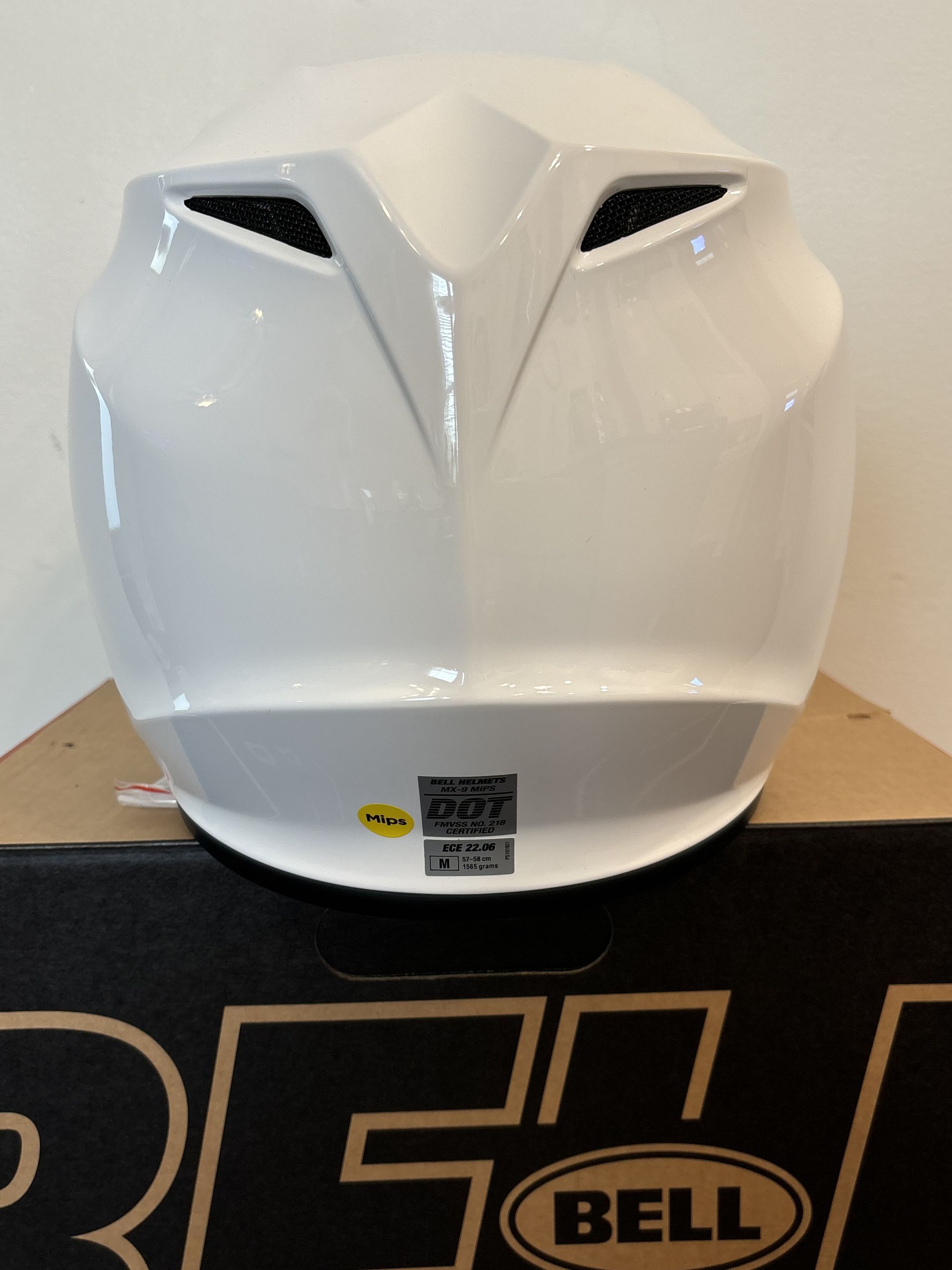 NEW Bell MX-9 Moto 9 MIPS Off-road Helmet - Gloss White MX ATV - ALL SIZES