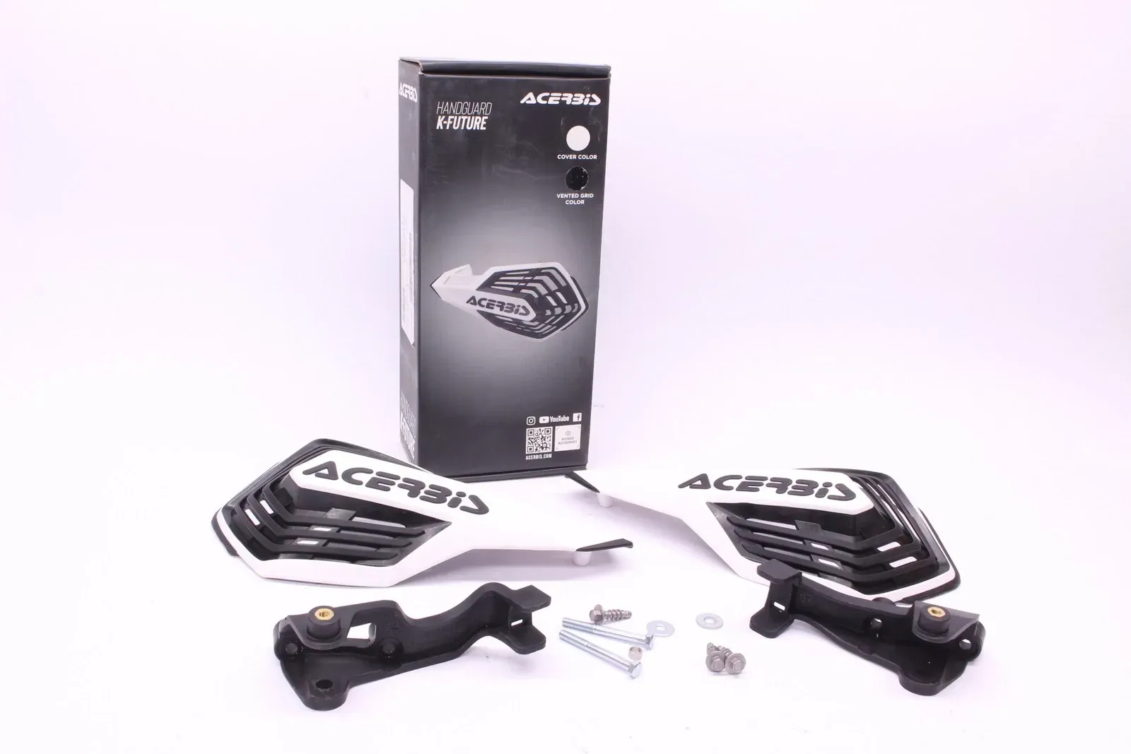 Acerbis K Future Universal  Hand Guards Shield Bark Buster Set Pair r724