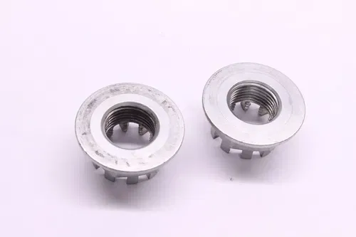 OEM 08 Honda Trx450er Rear Axle Back Wheel Castle Nut Set r4025