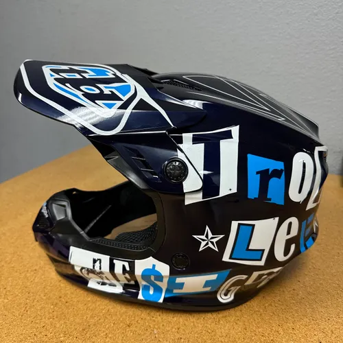 NEW Troy Lee Designs GP Anarchy Helmet Navy Size Medium