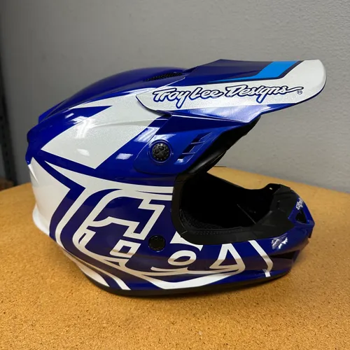 NEW Troy Lee Designs GP Overload Helmet Blue Size Large