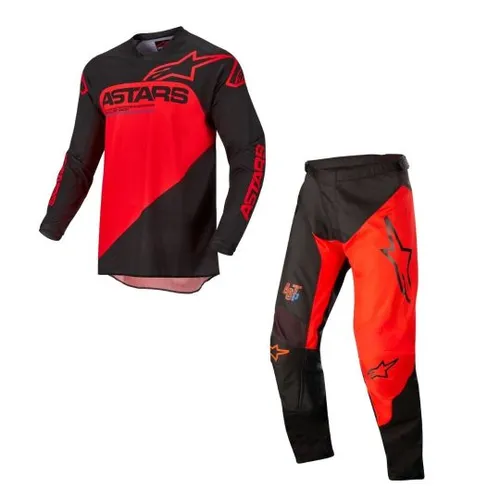 NEW Alpinestars Racer Supermatic Gear Combo Red All Sizes