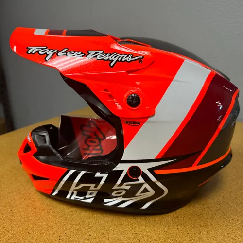 NEW Troy Lee Designs GP Nova Helmet Orange Size Large