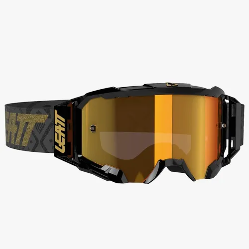 NEW Leatt Velocity 5.5 Iriz Goggles
Black/Gold Mirror Lens