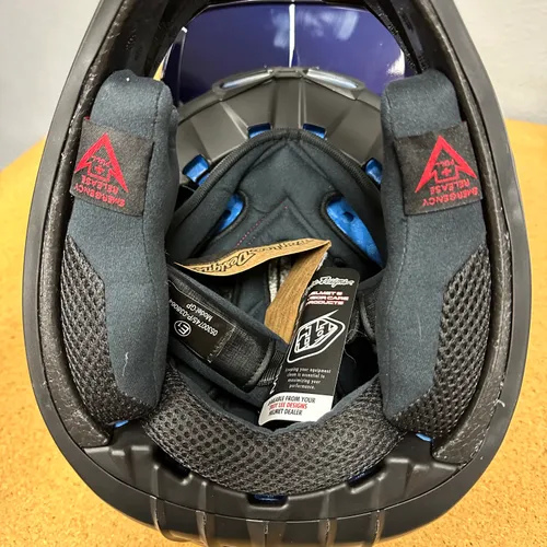NEW Troy Lee Designs GP Anarchy Helmet Navy Size Medium