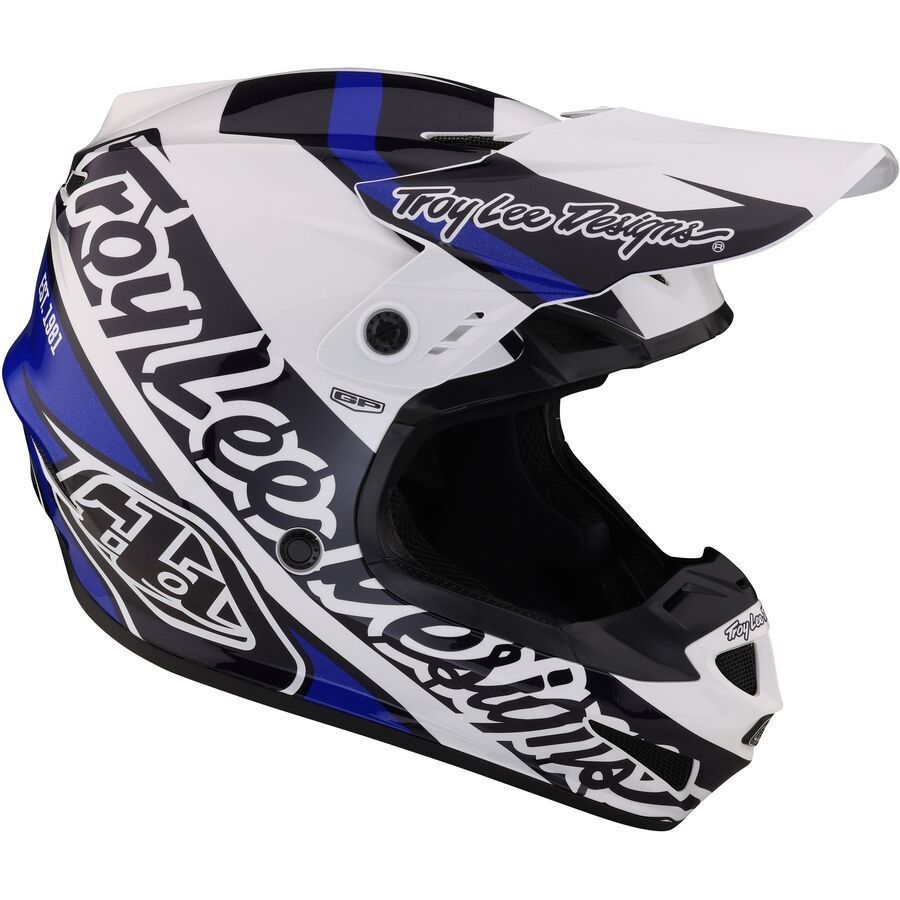 NEW Troy Lee Designs GP SLICE Helmet Blue/Black Size Medium
