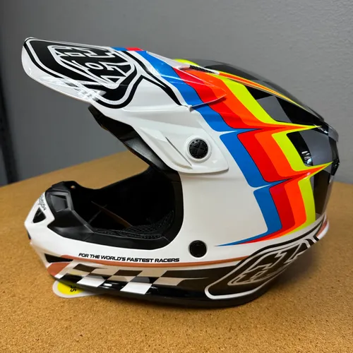 NEW Troy Lee Designs SE4 Helmet White All Sizes