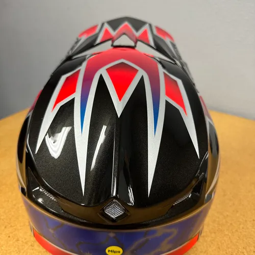 NEW Troy Lee Designs SE5 COMPOSITE Helmet Blk/Slv Size Medium