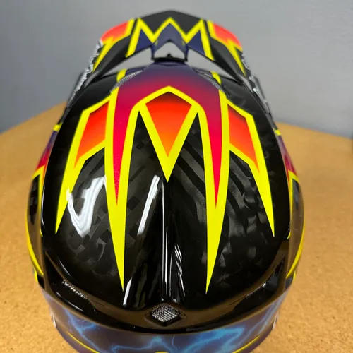 NEW Troy Lee Designs SE5 CARBON Helmet All Sizes W/Extra Visor & Helmet Bag