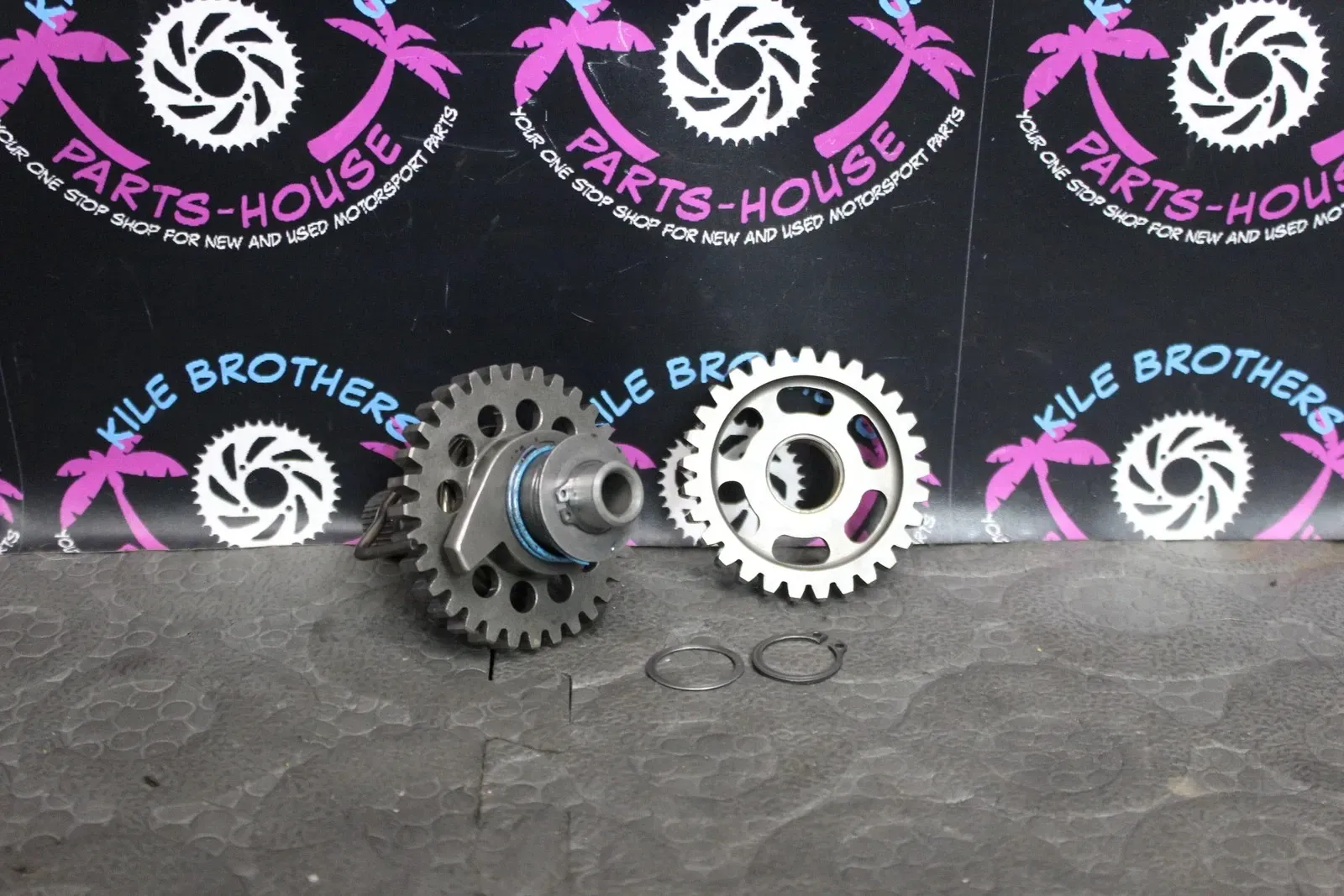 2006 Yamaha 06-17 YZ450F OEM KICKSTART KICK START SHAFT W IDLER GEAR