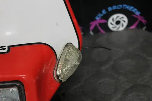 2004 honda 04-07 crf250x 05-07 crf450x OEM FRONT HEADLIGHT PLATE W HEAD LIGHT