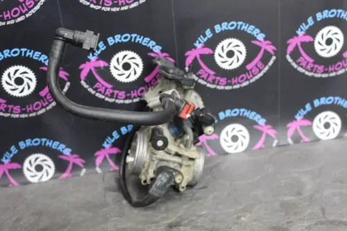 2014 kawasaki 12-15 kx450f OEM MAIN FUEL INJECTOR THROTTLE BODY BODIES16163-0734