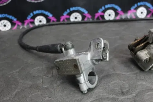 2004 Yamaha 03-04 YZ450F OEM FRONT BRAKE CALIPER MASTER CYLINDER ASSEMBLY